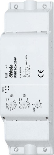 Eltako Funkakt. Beschattungselemt 2 Kanäle FSB71-2x-230V