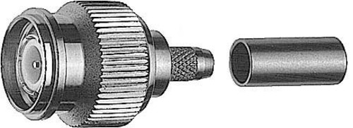 Telegärtner TNC-Kabelstecker 50Ohm cr, RG223/U 100023731