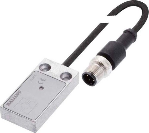 Balluff Sensor,ind.,25x50mm DC,pnp,sn=5mm,b BES516133MOC-S4-00,2