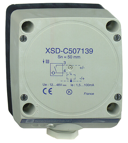Telemechanique Sensors Näherungsschalter ind. 12-48V GS30-60S XSDC607139