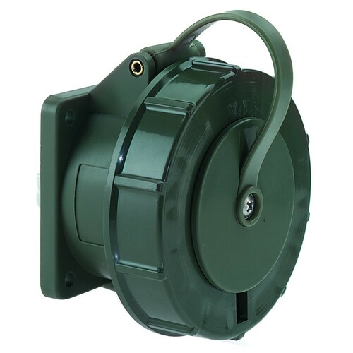 Bals Elektrotech. Anbausteckdose TN gerade 125A 5p 400V 6h IP67 13647