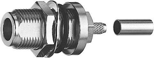 Telegärtner N-Kabeleinbaubuchse 50Ohm cr,TA, RG213/U209 100024094