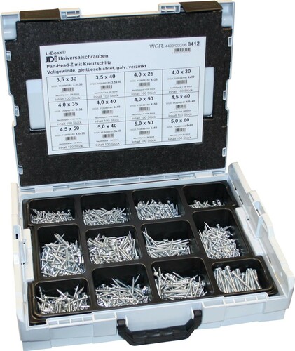 Dresselhaus Sortimo L-Boxx Pan-Head m. Kreuzsch 4499/000/06 8412 Dresselhaus Sortimo L-Boxx Pan-Head m. Kreuzsch 4499/000/06 8412