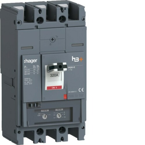 Hager Leistungsschalter h3+ P630 TM 3x320A HEW320DR