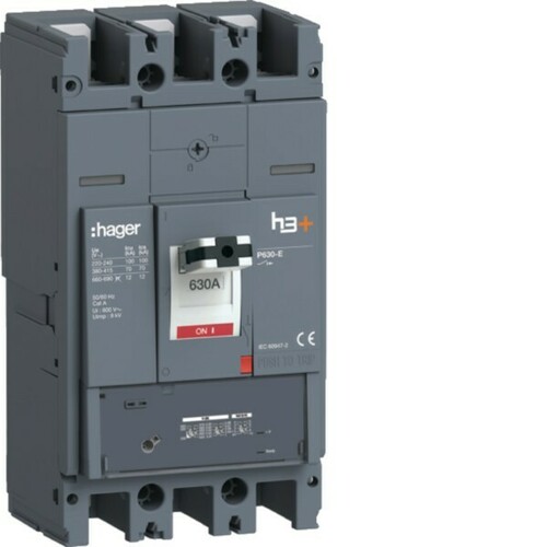 Hager Leistungsschalter h3+ P630 LSnI 3x630A HEW630GR