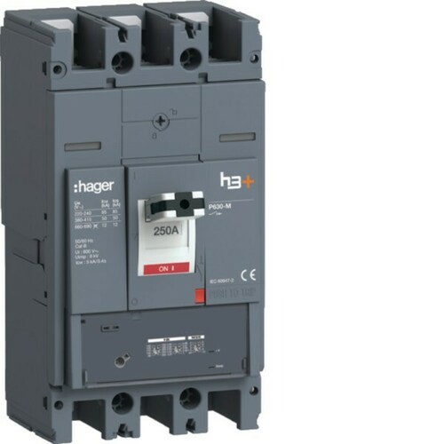Hager Leistungsschalter h3+ P630 LSnI 3x250A HMW250GR