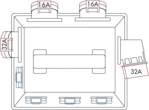 Bals Elektrotech. Vollgummi-Verteiler 5226