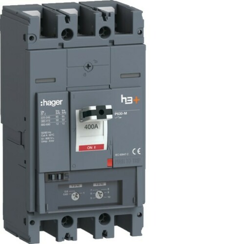 Hager Leistungsschalter h3+ P630 TM 3x400A HMW400DR
