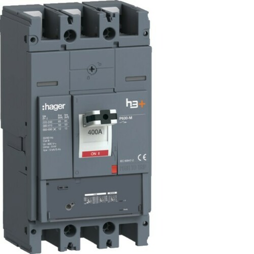 Hager Leistungsschalter h3+ P630 LSnI 3x400A HMW400GR