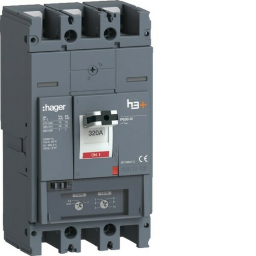 Hager Leistungsschalter h3+ P630 TM 3x320A HNW320DR
