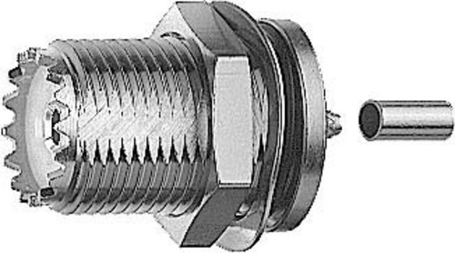 Telegärtner UHF-Kabeleinbaubuchse cr/cr,RG174/U,188A/U 100024342