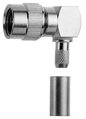 Telegärtner MiniUHF-Kabelwinkelstecker cr, G1(RG58C/U) 100024355