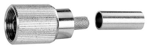 Telegärtner 1,6/5,6-Stecker Schraub cr/cr G13 G50 100024372