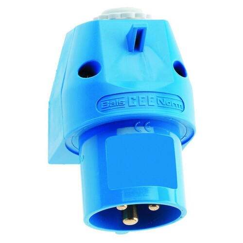 Bals Elektrotech. Wandgerätestecker GT 16A 3p 230V 6h IP44 240 Bals Elektrotech. Wandgerätestecker GT 16A 3p 230V 6h IP44 240