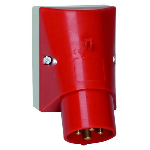 Bals Elektrotech. Wandgerätestecker GT 16A 4p 400V 6h IP44 249