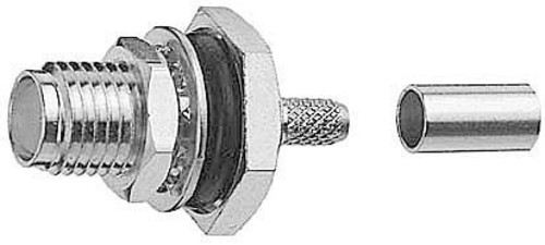 Telegärtner R-SMA-Einbaubuchse (RG-316/U) löt/crimp 100024760
