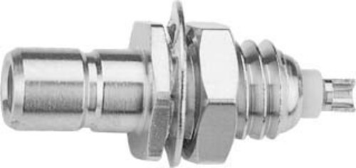 Telegärtner SMB-Einbaustecker AU Einbau von vorne 100024840