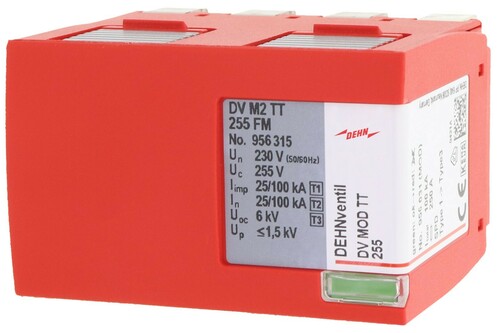 DEHN Schutzmodul Kombi-Ableiter Typ1+2+3 vierpolig DV MOD TT 255