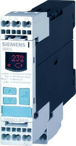 Siemens Dig.Industr. Überwachungsrelais 2 bis 500mA AC/DC 3UG4621-2AA30