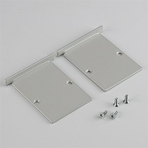 Zumtobel Group Endkappenset silber SLOINslimMCECSETFSR