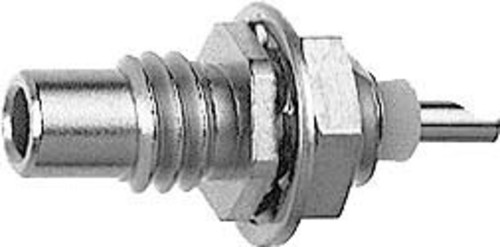 Telegärtner SMC-Einbaustecker AU Einbau von vorne 100024898