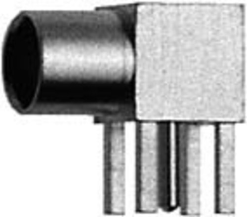 Telegärtner MMCX-Winkelanbaubuchse 50Ohm, f. LTP 609 100025104