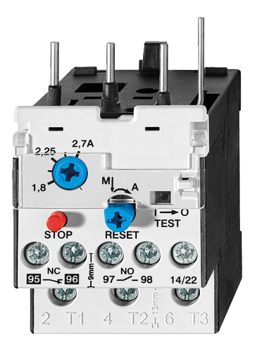 Finder Motorschutzrelais 6K.13 und 6K.14 6K.T1.0.000.0811