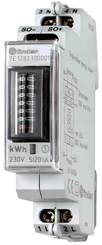 Finder Zähler für 1-Phasen Wechselstrom bis 20 7E.12.8.230.0001