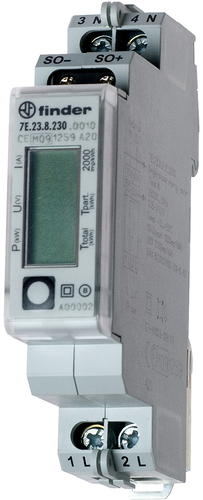 Finder Zähler für 1-Phasen Wechselstrom bis 32 7E.23.8.230.0001