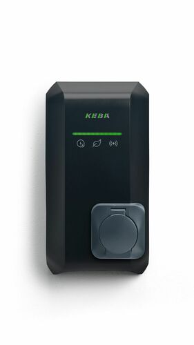 KEBA Steckdose P40 schwarz 11kW-3phasig KC-P40-16EU0-#140223