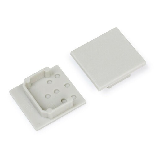 Feilo Sylvania Endkappen (VE2) silber End caps Se #0022637