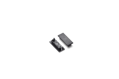 Feilo Sylvania Endkappen (VE2) schwarz End caps sh #0022673