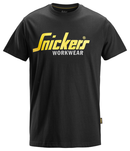Snickers Workwear Klassisches Logo T-Shirt 3XL schwarz 25860400009