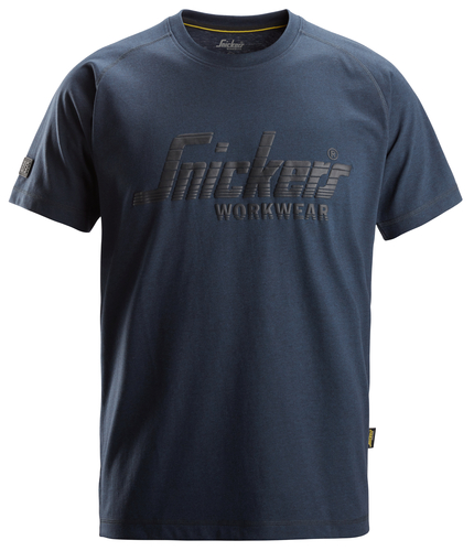 Snickers Workwear Logo T-Shirt XXL navy-mel-sw 25904500008