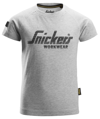 Snickers Workwear Junior Logo T-Shirt 152 grau 75142800152