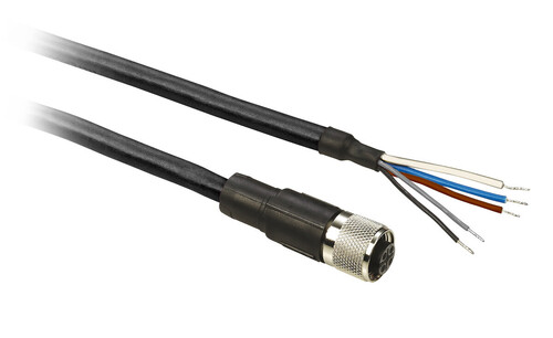 TMSS Germany Verbindungskabel-PUR 20m BuM12 5Pin gerade XZCP11V12L20