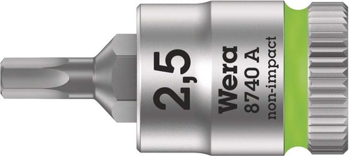 Wera Werk Zyklop Bit-Nuss 2,5x28,0 05003331001