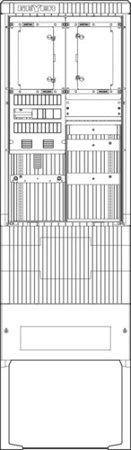 ABN Straßenbeleuchtung Säule 1 ZP TSG 5pol SB205ZL1511