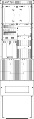 ABN Straßenbeleuchtung Säule 1 ZP TSG 5pol SB205ZL1513