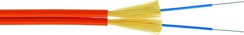 Telegärtner LWL-Duplexkabel 2G62.5/125 I-K(ZN)H 6x3 orange 100013299