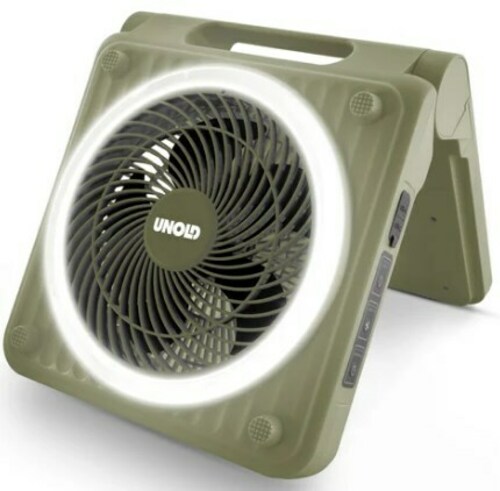 Unold Solarventilator Camping,grün 86516
