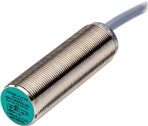 Pepperl+Fuchs Fabrik Sensor,ind.,M18x1,Kabel AC,nc,sn=5mm,b NBB5-18GM60-WO