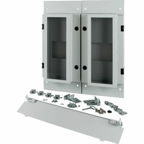 Eaton Frontplatte 2xNZM4 3polig Festeinbau grau XM2N43F06C-55