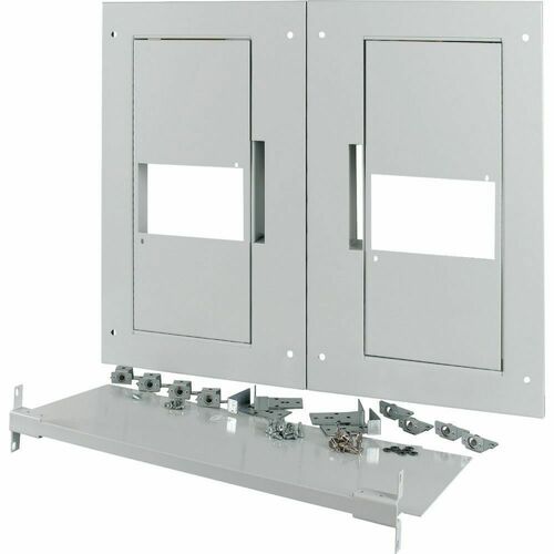 Eaton Frontplatte 2xNZM4 3polig Ausfahreinheit grau XM2N43W08C