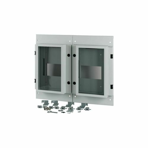 Eaton Frontplatte 2xNZM4 3polig Ausfahreinheit grau XM2N43W08C-55