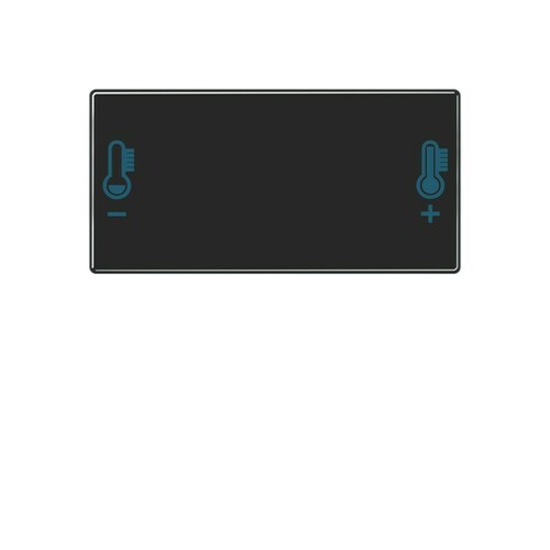 Jung Taste mit Temperatursymbol A 409 T Jung Taste mit Temperatursymbol A 409 T