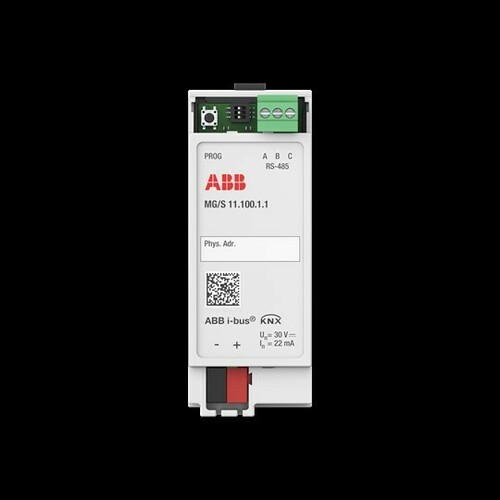 ABB Stotz S&J Modbus RTU-KNX TP Gateway MG/S11.100.1.1