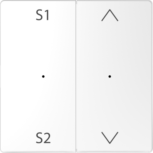 Merten Wippe f. Tastermodul 2-fach Szene1/2 Auf/Ab lows MEG5227-6035