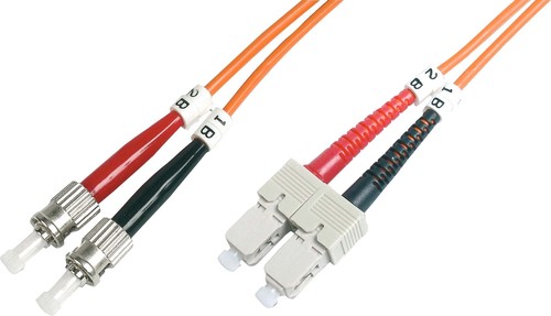 DIGITUS LWL-Patchkabel, 50/125 ST/SC, 1m, OM2 DK-2512-01
