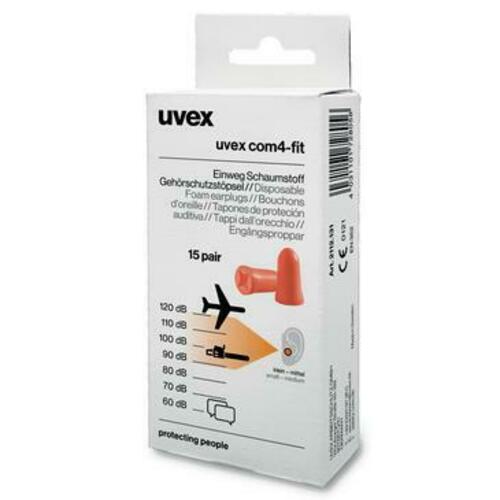 Uvex com4-fit Minibox 15 Paar RETAIL 2112131(VE30)